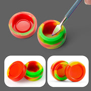 Nail Art Tool Set Smoke Cream Spoon Stainless Steel Steel Push Smoke Oil Spoon, Specification: 6 In 1 Silver