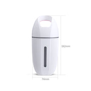 BD-MD1 Car Home USB Plug-In Air Purifier Colorful Lighting Humidifier(Blue)