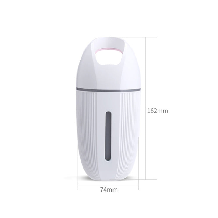 BD-MD1 Car Home USB Plug-In Air Purifier Colorful Lighting Humidifier(Blue)