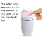 BD-MD1 Car Home USB Plug-In Air Purifier Colorful Lighting Humidifier(Green)