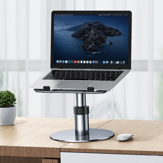 Oatsbasf 03597 Aluminum Alloy Notebook Heightening Bracket Notebook Computer Lifting Heat Dissipation Bracket Mobile Folding Table,Style: Elite Version-Gray - free shipping - PMC Jewellery - Order now!