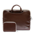 LiSEN LS-116 Simple Laptop Bag Business Laptop Liner Bag, Size: 11.6 inch(PU Brown) - Other by LiSEN | Online Shopping South Africa | PMC TechLife | Buy Now Pay Later Mobicred