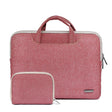 LiSEN LS-116 Simple Laptop Bag Business Laptop Liner Bag, Size: 11.6 inch(Snowflake Nylon Light Red) - free shipping - PMC TechLife - Order now!