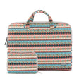 LiSEN LS-116 Simple Laptop Bag Business Laptop Liner Bag, Size: 13.3 inch(Canvas Diamond Lattice Light Green) - 13.3 inch by LiSEN | Online Shopping South Africa | PMC TechLife | Buy Now Pay Later Mobicred