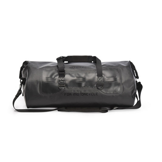 AFISHTOUR FM2031 40L Waterproof Travel Luggage Bag Large Capacity Motorcycle Rear Seat Bag(Black) - free shipping - PMC Jewellery - Order now!