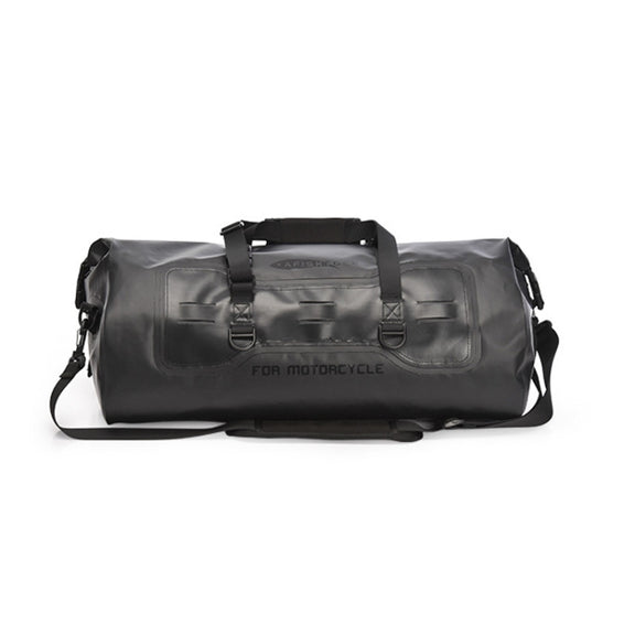 AFISHTOUR FM2031 40L Water-resistant Travel Luggage Bag Large Capacity Motorcycle Rear Seat Bag(Black)