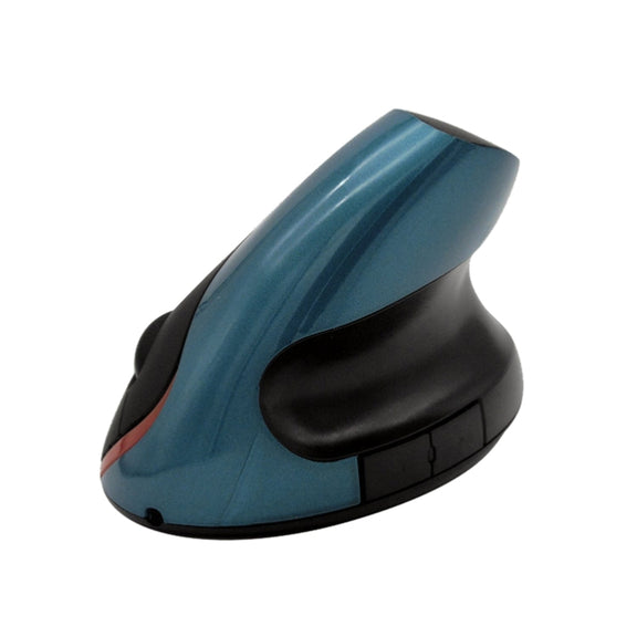 HH-111 5 Keys Wireless Vertical Charging Mouse Ergonomics Wrist Protective Mouse(Black)
