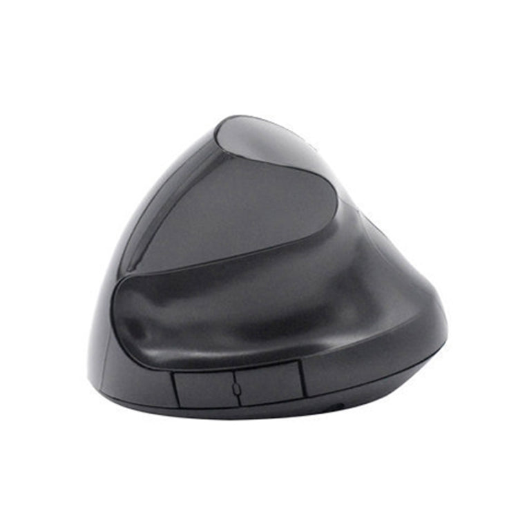 HH-111 5 Keys Wireless Vertical Charging Mouse Ergonomics Wrist Protective Mouse(Iron Gray)