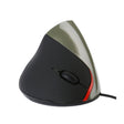 JSY-12 5 Keys USB Wired Vertical Mouse Ergonomic Wrist Brace Optical Mouse(Silver Gray) - Wired Mice by PMC TechLife | Online Shopping South Africa | PMC TechLife | Buy Now Pay Later Mobicred