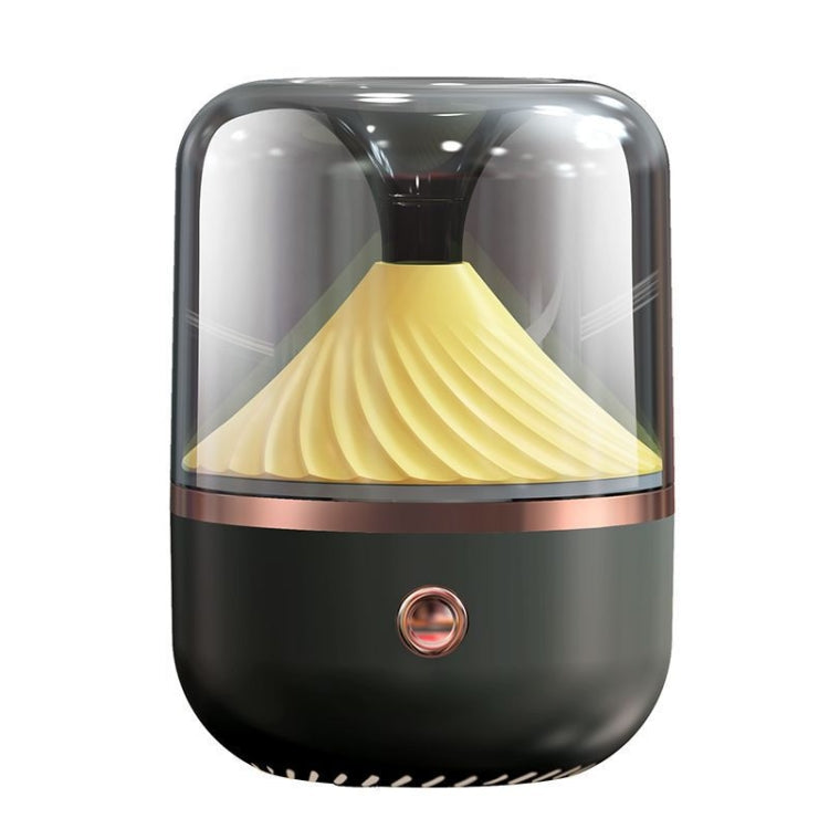HX-930 Home Bedroom Round Mirror Essential Oil Aromatherapy Machine Ultrasonic Atomization Hydrating Spray Humidifier(Black) - free shipping - PMC TechLife - Order now!