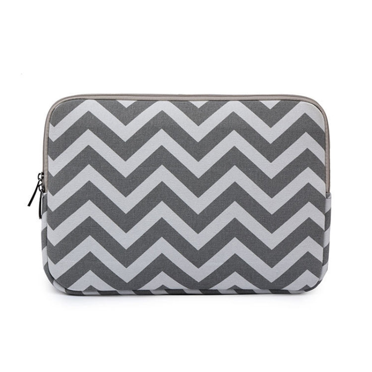 LiSEN LS-525 Wavy Pattern Notebook Liner Bag, Size: 10 inches(Gray) - 10 - 11 inch by LiSEN | Online Shopping South Africa | PMC TechLife | Buy Now Pay Later Mobicred