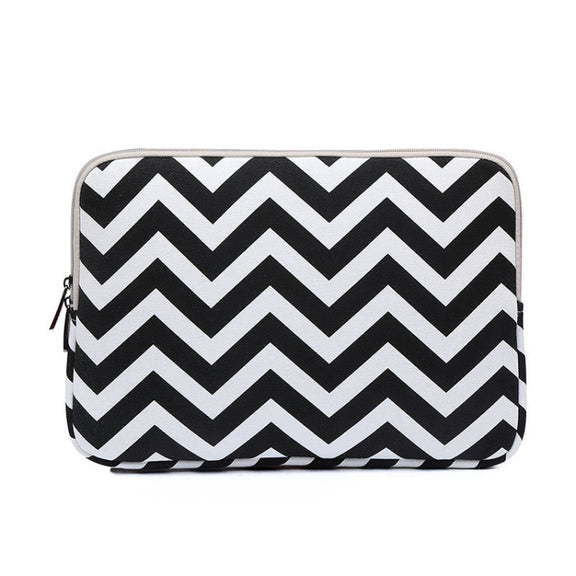 LiSEN LS-525 Wavy Pattern Notebook Liner Bag, Size: 14 inches(Black)