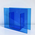 Blue Square Acrylic Ornament Studio Background Ornament Photo Props - free shipping - PMC TechLife - Order now!