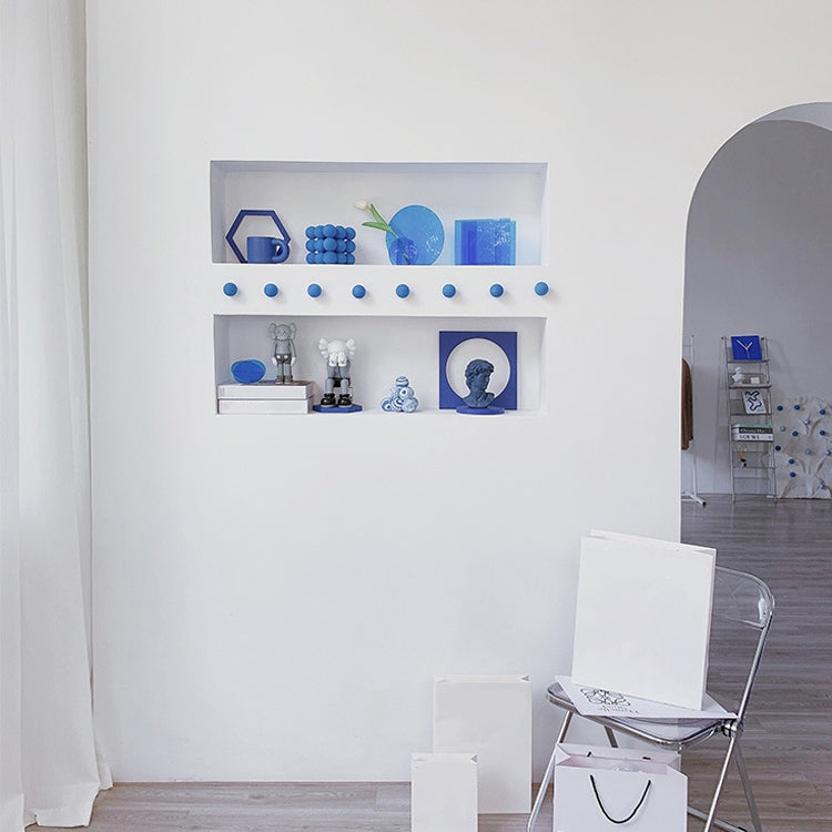 Blue Square Acrylic Ornament Studio Background Ornament Photo Props - free shipping - PMC TechLife - Order now!