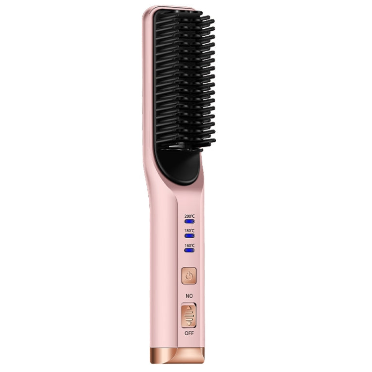 2 In 1 Curling And Straightening Dual-Use Mini Multi-Function Hair Straightener, Colour : Pink - free shipping - PMC TechLife - Order now!