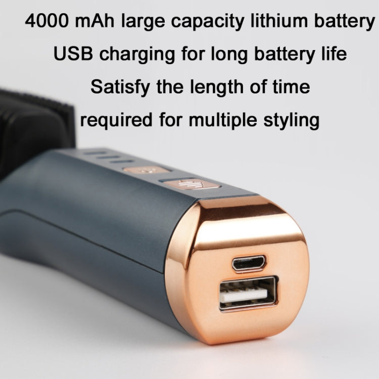 2 In 1 Curling And Straightening Dual-Use Mini Multi-Function Hair Straightener, Colour : Pink