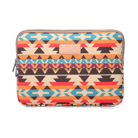 LiSEN LS-518 Lingge Pattern Laptop Computer Liner Bags, Size: 11.6 inch(Orange Pattern Geometry) - free shipping - PMC Jewellery - Order now!
