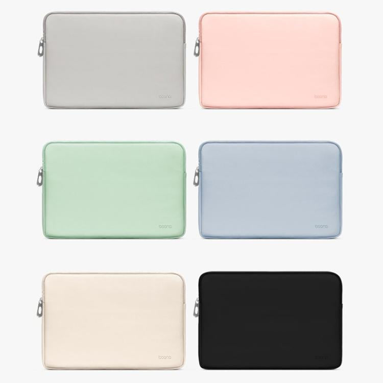 Baona BN-Q001 PU Leather Laptop Bag, Colour: Apricot + Power Bag, Size: 11/12 inch - free shipping - PMC Jewellery - Order now!