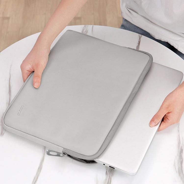 Baona BN-Q001 PU Leather Laptop Bag, Colour: Apricot + Power Bag, Size: 11/12 inch - free shipping - PMC Jewellery - Order now!