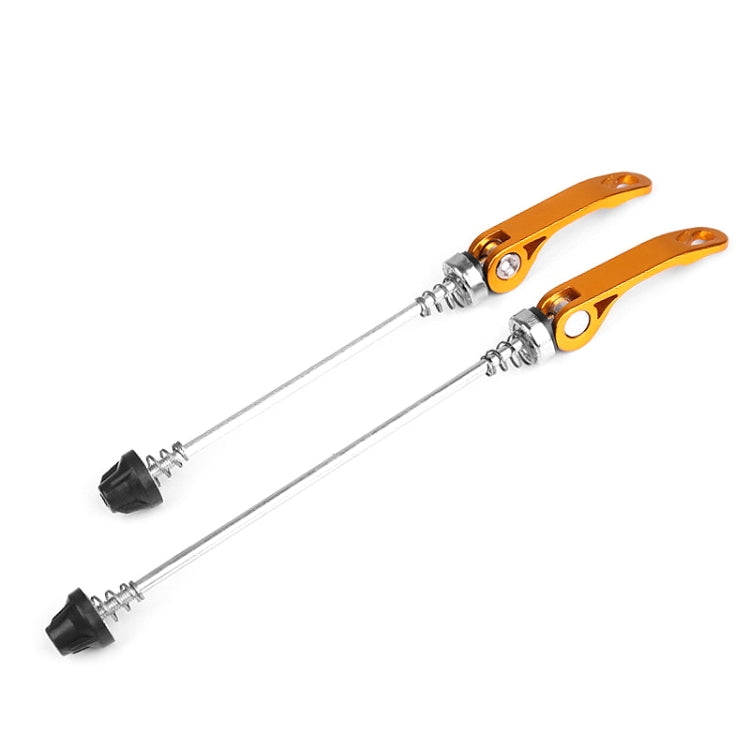 3 Sets BG-M5147 Mountain Bike Hub With Long Quick Release Lever(Gold) - Quick Release by PMc TechLife | Online Shopping South Africa | PMc TechLife | Buy Now Pay Later Mobicred