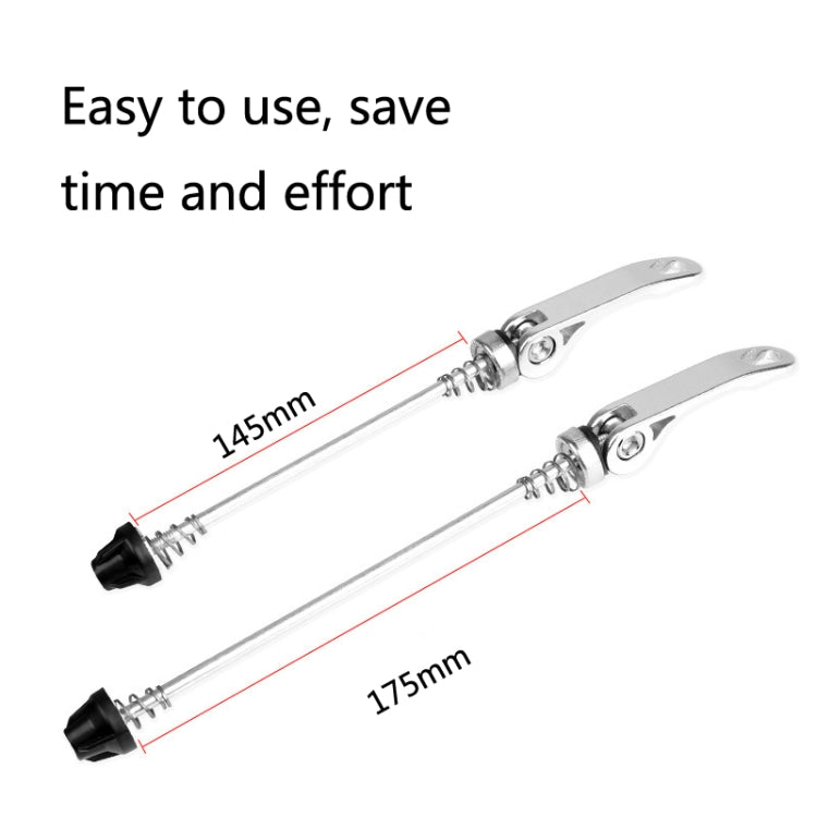 3 Sets BG-M5147 Mountain Bike Hub With Long Quick Release Lever(Gold) - Quick Release by PMc TechLife | Online Shopping South Africa | PMc TechLife | Buy Now Pay Later Mobicred