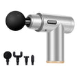Fascia Massager Mini Electric Muscle Massager Portable Fitness Muscle Relaxing Massager Button(Space Gray) - free shipping - PMC TechLife - Order now!