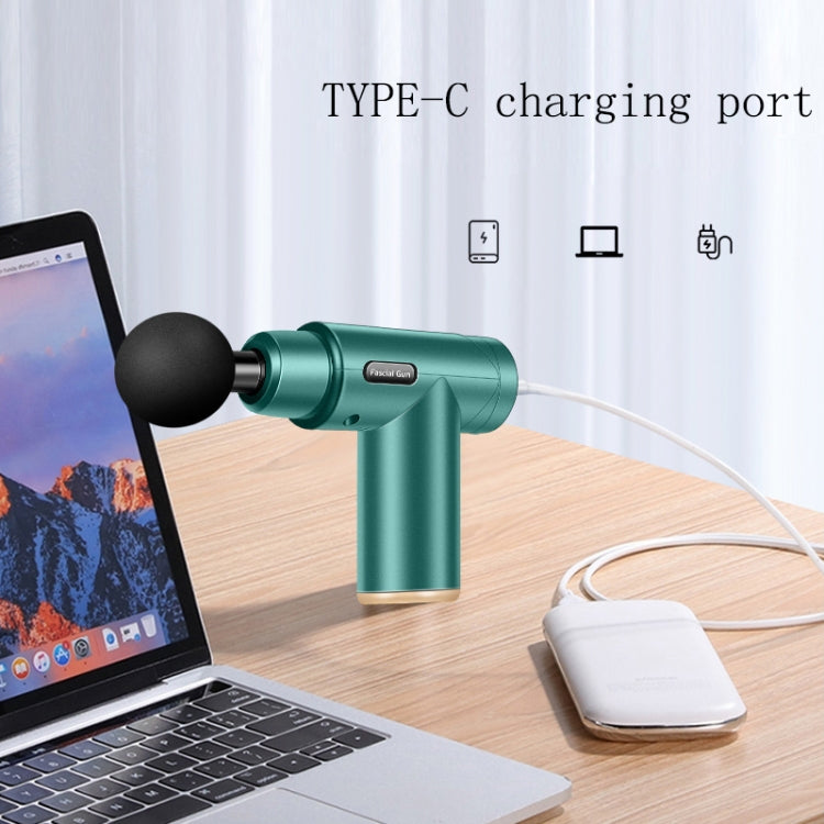 Fascia Massager Mini Electric Muscle Massager Portable Fitness Muscle Relaxing Massager LCD(Superior Red) - free shipping - PMC TechLife - Order now!