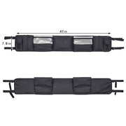 Large-Capacity Car Outdoor Bag Practical And Wear-Resistant Riding Front Bag(Black)