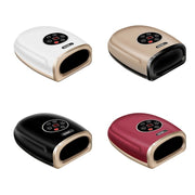 Hand Finger Joint Massager Wrist Palm Physiotherapy Mouse Hand Meridian Acupoint Massager, Specification: Plug(Rose Red)