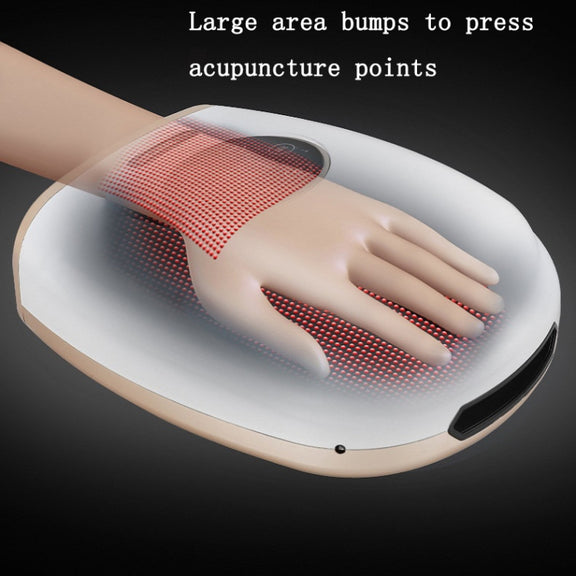 Hand Finger Joint Massager Wrist Palm Physiotherapy Mouse Hand Meridian Acupoint Massager, Specification: Charging(Pearl Black)