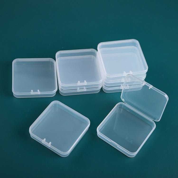 20 PCS Square Plastic Box With Cover Transparent Storage Box PP Parts Tool Box Electronic Component Accessories Box - Storage Boxes by PMC TechLife | Online Shopping South Africa | PMC TechLife | Buy Now Pay Later Mobicred