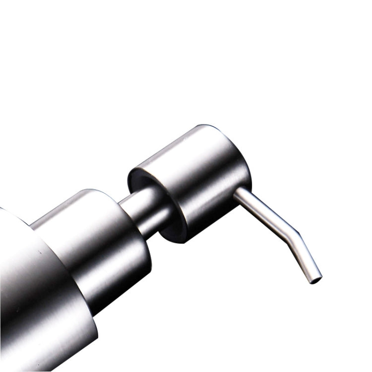 304 Stainless Steel Soap Dispenser Hand Sanitizer Bottle, Specification: 220295