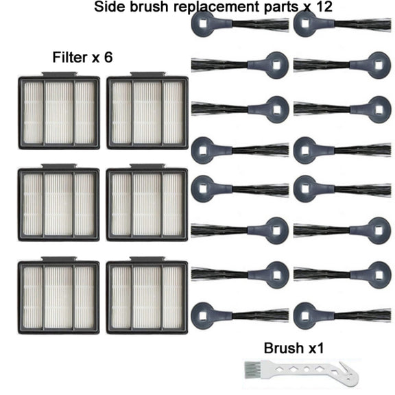 19PCS/Set Vacuum Cleaner Accessories For Shark IQ R101AE/RV1001AE/R101/RV1001