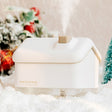 QB2020-008-G1 Mini Snow House Air Humidifier USB Bedroom Christmas Humidifier(White) - free shipping - PMC TechLife - Order now!