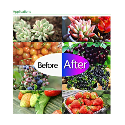 50W Ultra-Thin LED Plant Light, Full Spectrum COB Growth Light, Vegetable, Fruit & Flower Greenhouse Fill Light With Plug, Specification:AU Plug - LED Grow Lights by PMC Jewellery | Online Shopping South Africa | PMC Jewellery | Buy Now Pay Later Mobicred
