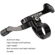MEROCA Bicycle Telescoping Pipeline Controller Lifting Sitting Pipeline Control Switch(Black Blue)