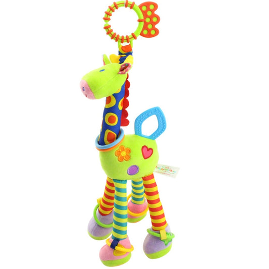 Baby Carriage Hanging Toy 0-1 Year Old Bell Teether Giraffe Bed Bell(Green) - free shipping - PMC Jewellery - Order now!