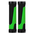 1pair BG-0404 Bicycle Rubber Handle Cover The Mountain Bike Bilateral Lock Dead Anti-Slip Handle Cover(Green) - Bicycle Grips by PMc TechLife | Online Shopping South Africa | PMc TechLife | Buy Now Pay Later Mobicred