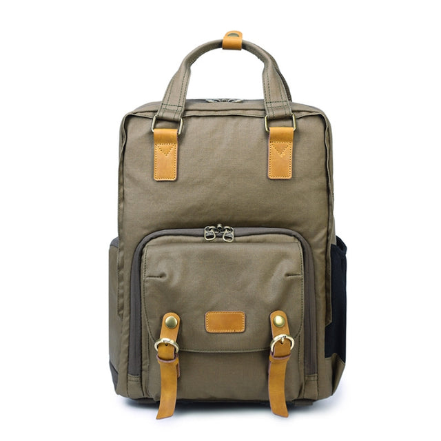 272 Wearable Shoulder Camera Bag Water-resistant SLR Digital Camera Bag(Green)