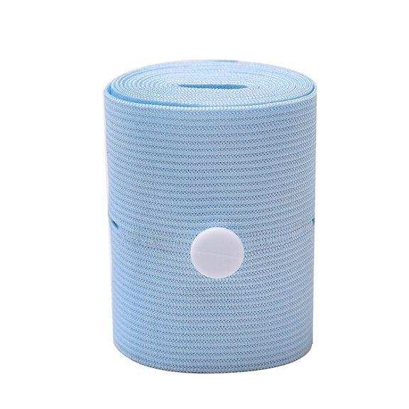 TH20150808 Fetal Monitoring Belt Widened Pregnant Women Check-up Adjustable Buttonhole Elastic Strap Monitoring Belt, Size: 6x130cm(Sky Blue)