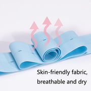 TH20150808 Fetal Monitoring Belt Widened Pregnant Women Check-up Adjustable Buttonhole Elastic Strap Monitoring Belt, Size: 6x130cm(Sky Blue)