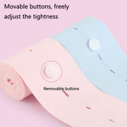 TH20150808 Fetal Monitoring Belt Widened Pregnant Women Check-up Adjustable Buttonhole Elastic Strap Monitoring Belt, Size: 6x130cm(Sky Blue)