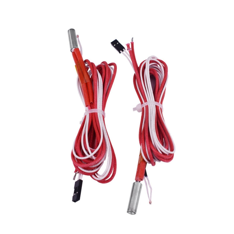 3D Printer Parts E3D V6 Back Screw With Cooling Fan Double-Head Mixed Color Extruded Aluminum Block Kit - Parts by PMC TechLife | Online Shopping South Africa | PMC TechLife | Buy Now Pay Later Mobicred