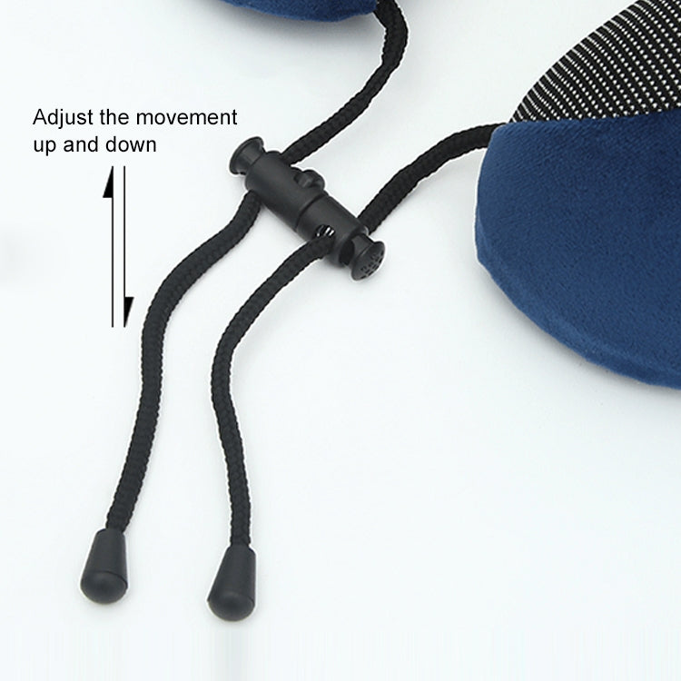 Magnetic Memory Foam U-shaped Pillow Suitable for Travel Solid Pillows(Gray) - Cushions & Pillows by PMC TechLife | Online Shopping South Africa | PMC TechLife | Buy Now Pay Later Mobicred