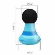 RJ-R088 Mini Massager Muscle Relaxation Fascia Gun Home Vibrating Hammer Massager(Yellow)