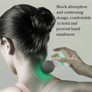 RJ-R088 Mini Massager Muscle Relaxation Fascia Gun Home Vibrating Hammer Massager(Blue)