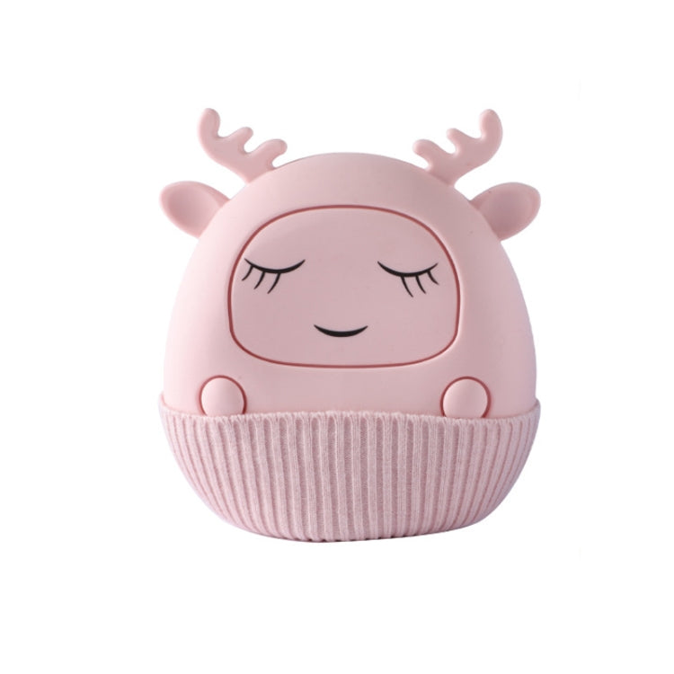 Winter Silicone Hand Warmer Cartoon Cute Water Injection Warm Water Bag, Colour: Pink Deer - Hot Water Bags by PMC TechLife | Online Shopping South Africa | PMC TechLife | Buy Now Pay Later Mobicred