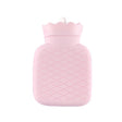 Winter Silicone Hand Warmer Cartoon Cute Water Injection Warm Water Bag, Colour: Pink Square - Hot Water Bags by PMC TechLife | Online Shopping South Africa | PMC TechLife | Buy Now Pay Later Mobicred