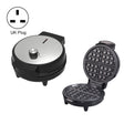 1000W Waffle Maker Breakfast Bread Maker Sandwich Maker Temperature Adjustable Electric Baking Pan(UK Plug) - free shipping - PMC TechLife - Order now!