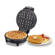1000W Waffle Maker Breakfast Bread Maker Sandwich Maker Temperature Adjustable Electric Baking Pan(UK Plug)
